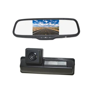 Vardsafe VS538C | Парковочная Камера Заднего Вида + 5-дюймовый Монитор с Креплением к Зеркалу заднего Вида для Toyota Camry